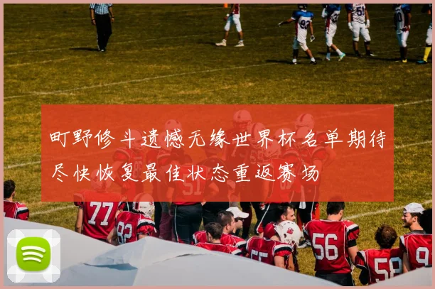 町野修斗遗憾无缘世界杯名单期待尽快恢复最佳状态重返赛场
